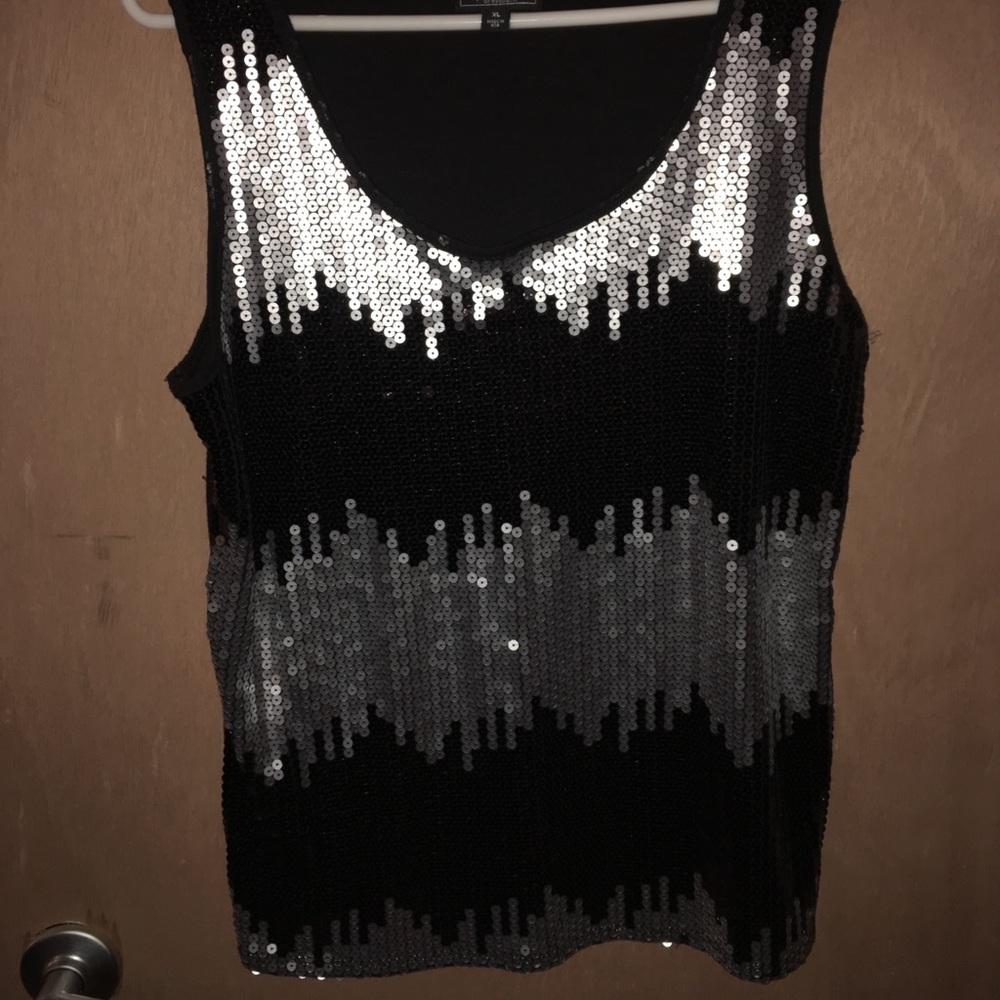 Dress Barn sequin tank top